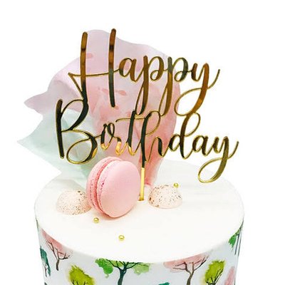 Add On - Cake Toppers (Standard Acrylic)