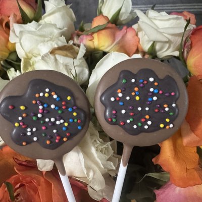 Cosmic Brownie Cake Pop