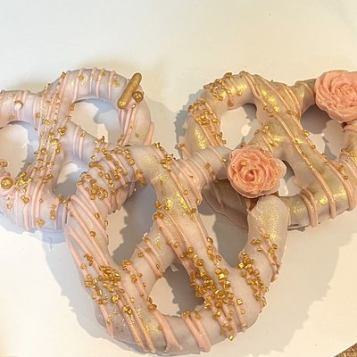 Dozen Chocolate Covered  Pretzels 