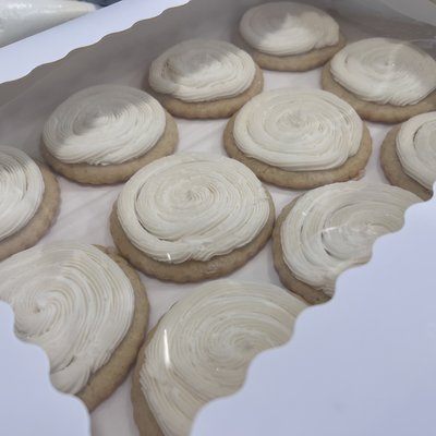 Small Frosted Cutout Cookies 