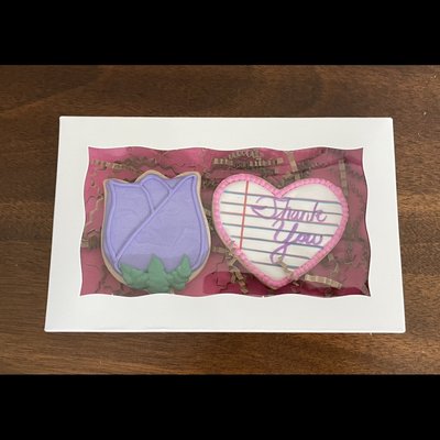 Teacher Appreciation 2 Cookie Thank You 