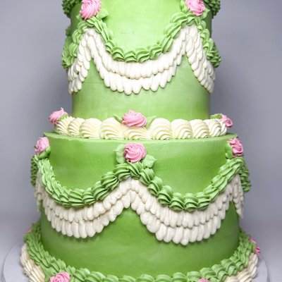2-Tier: 6” / 9” Cake
