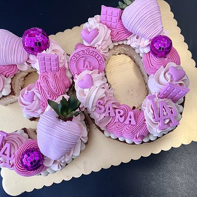 Churro  Cheesecake Number/ Letter Cake 