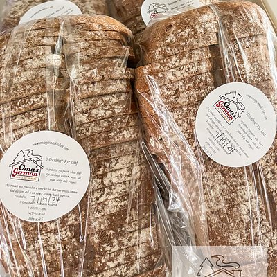 “Mischbrot” aka Sourdough Rye Loaf