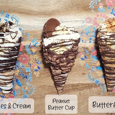 Cheesecake Cones