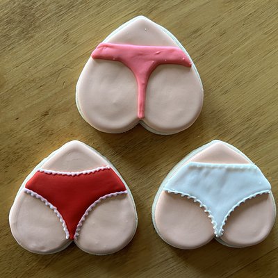Lingerie Cookies