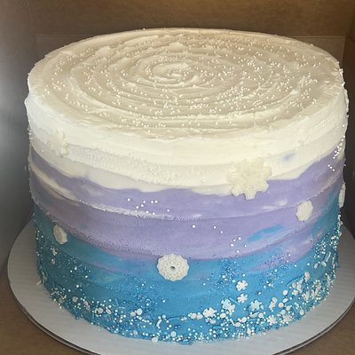 10” 3 Layer Cake Serves 30-45 People