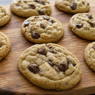 Toffee Bit And Chocolate Chip Cookies 