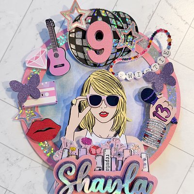 Cake Topper/ Name Plate