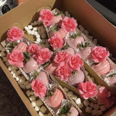Berry Filled Letters/Numbers 