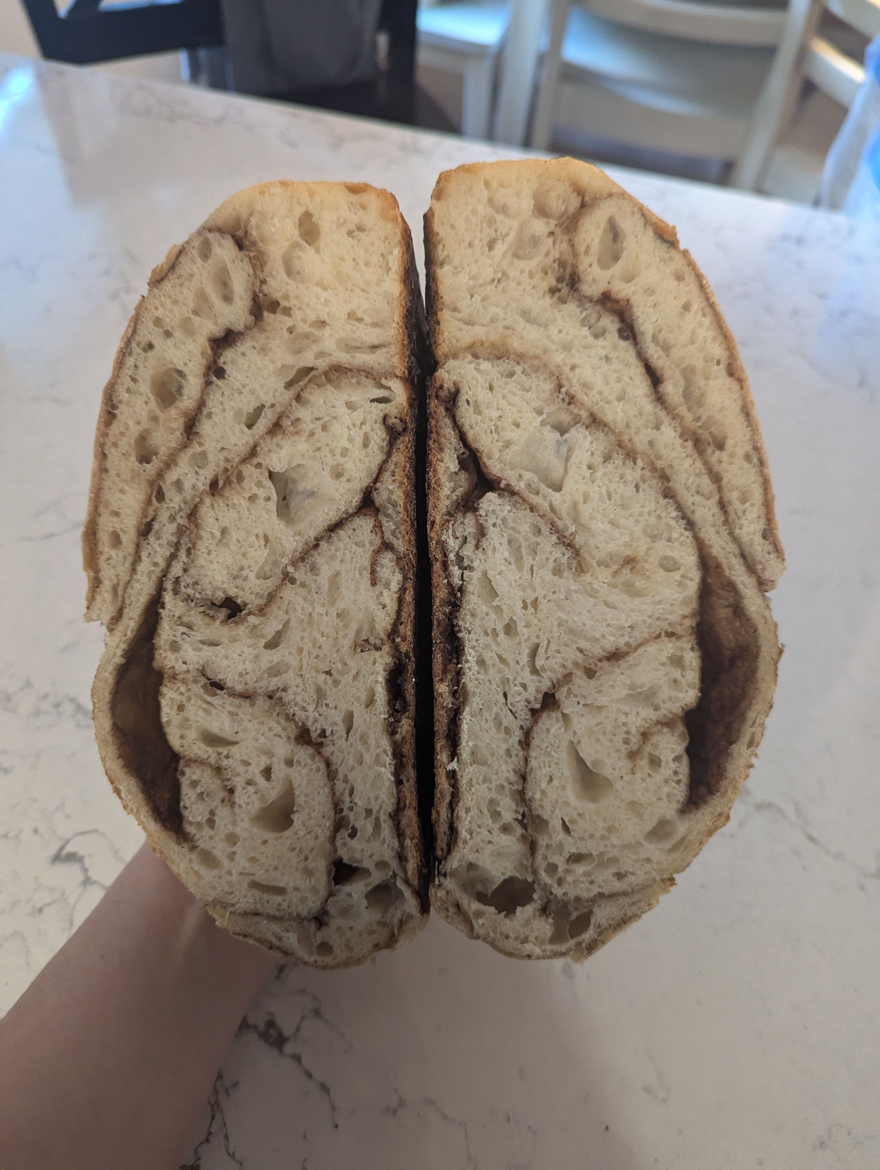 Brown Sugar & Cinnamon Sourdough Boule