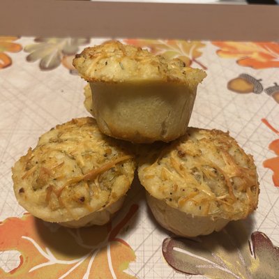 Garlic Parmesan Focaccia Muffins (12 Count) 