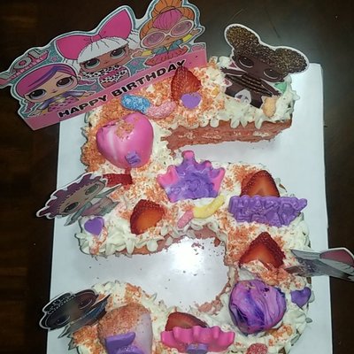 Single Digit Number Cakes 