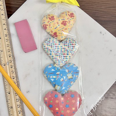 Mini School Hearts