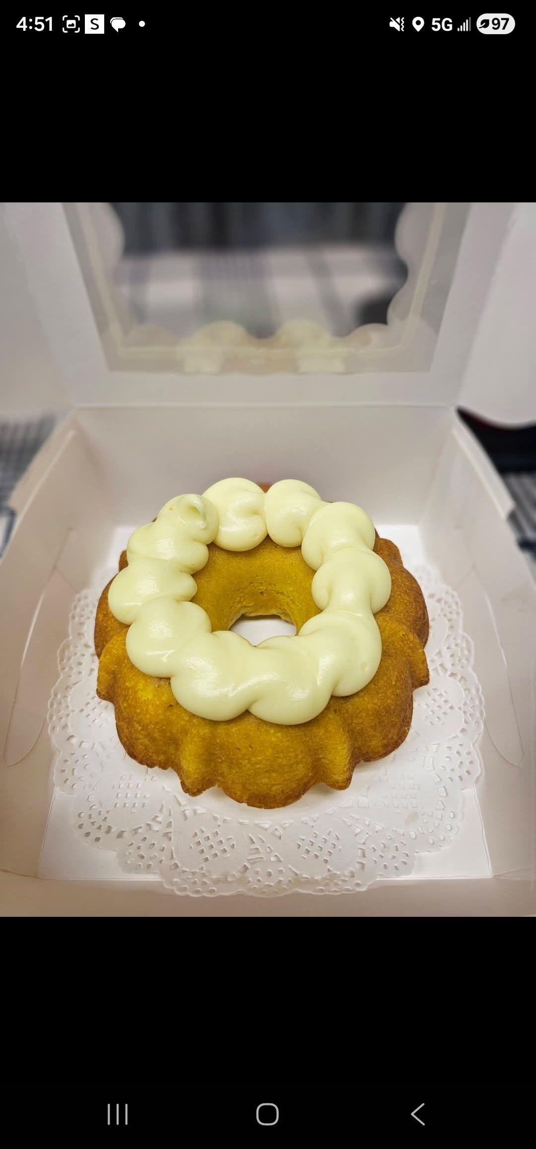 Lemon Crunch Bunt Cake Mini 
