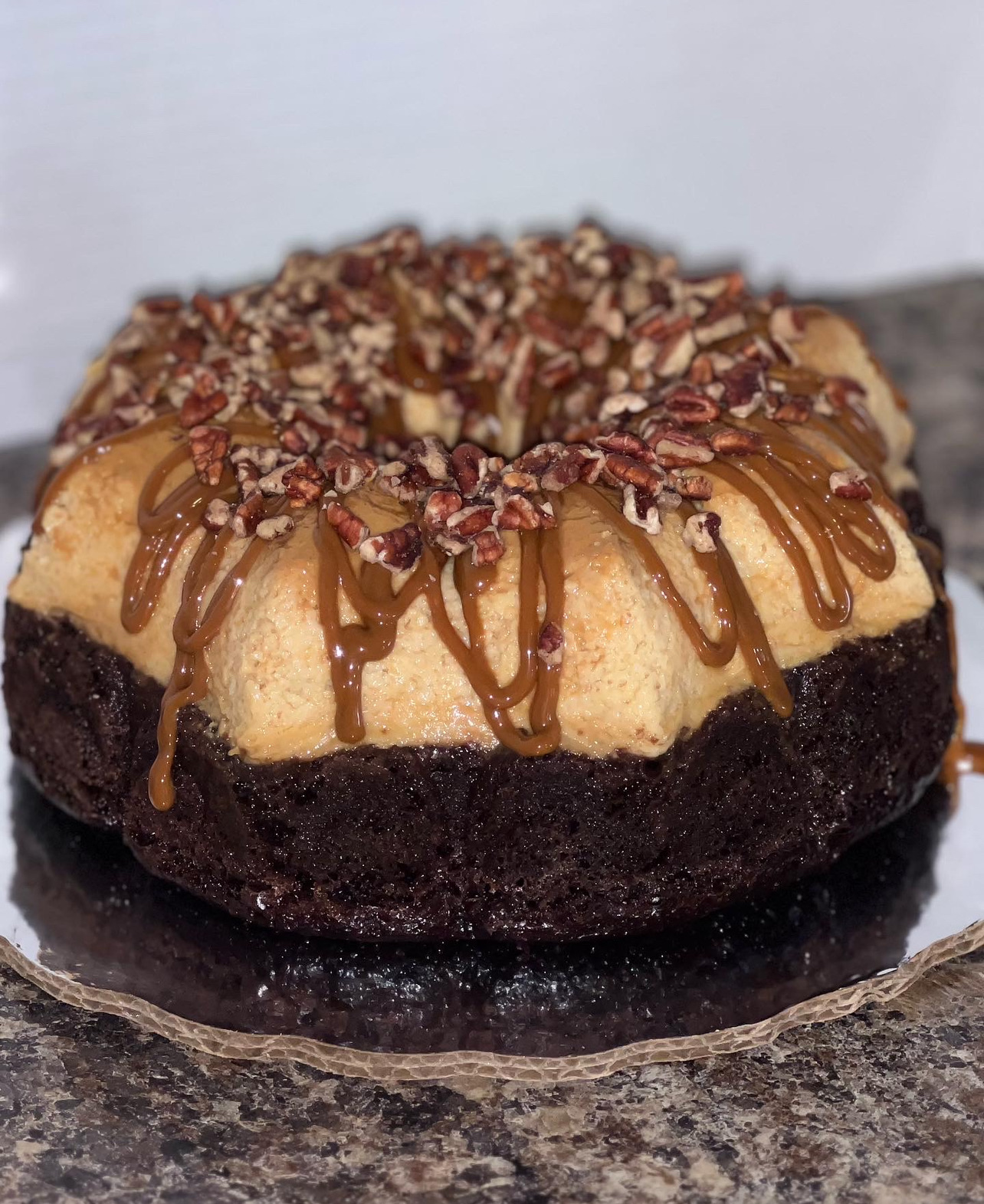 Chocoflan W/ Pecans