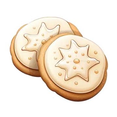 Sugar Cookies with Buttercream 