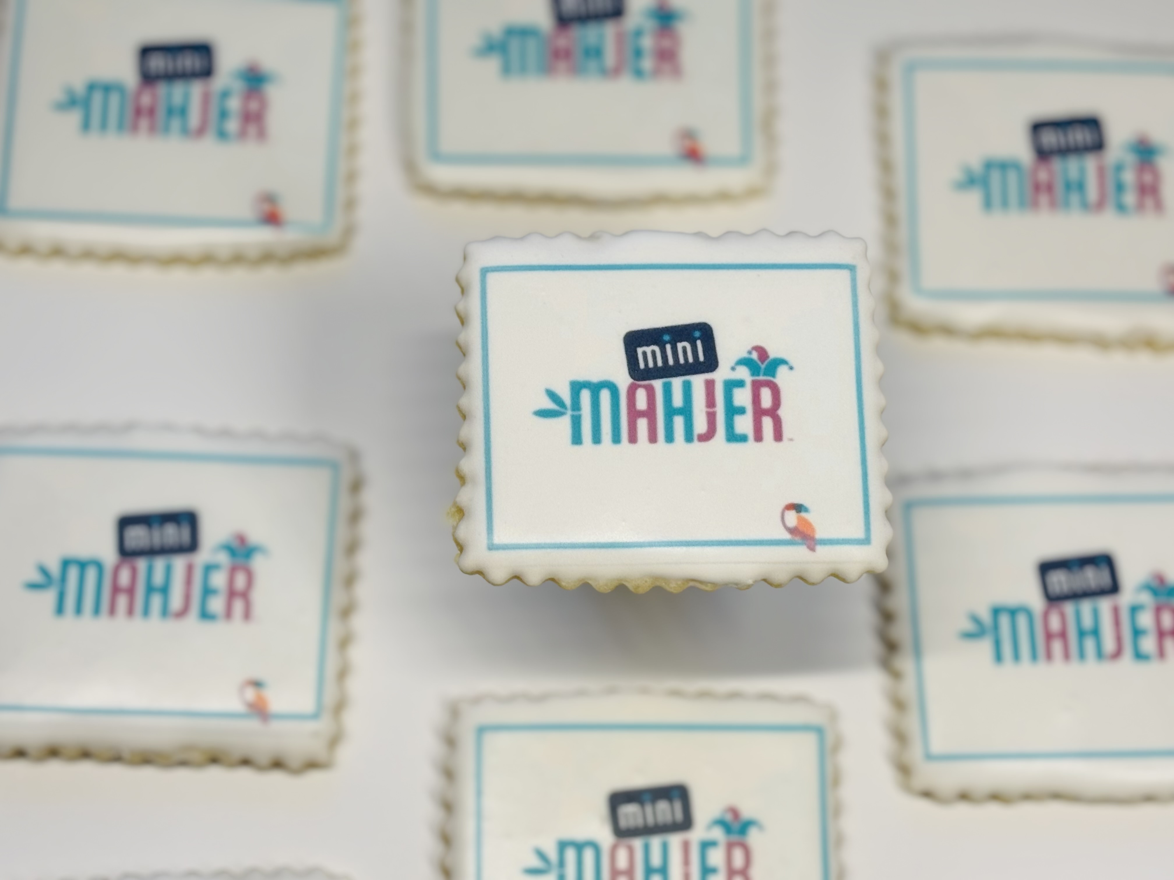 Custom Business Logo Printed Cookies 