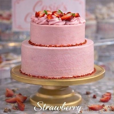 Strawberry Cake - 2 Tier