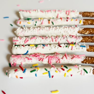 Dipped Pretzels