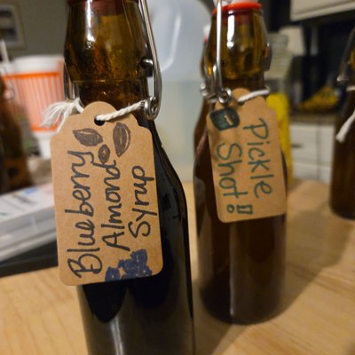 Blueberry Almond Syrup
