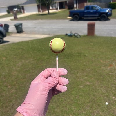 Sports Cake Pops 