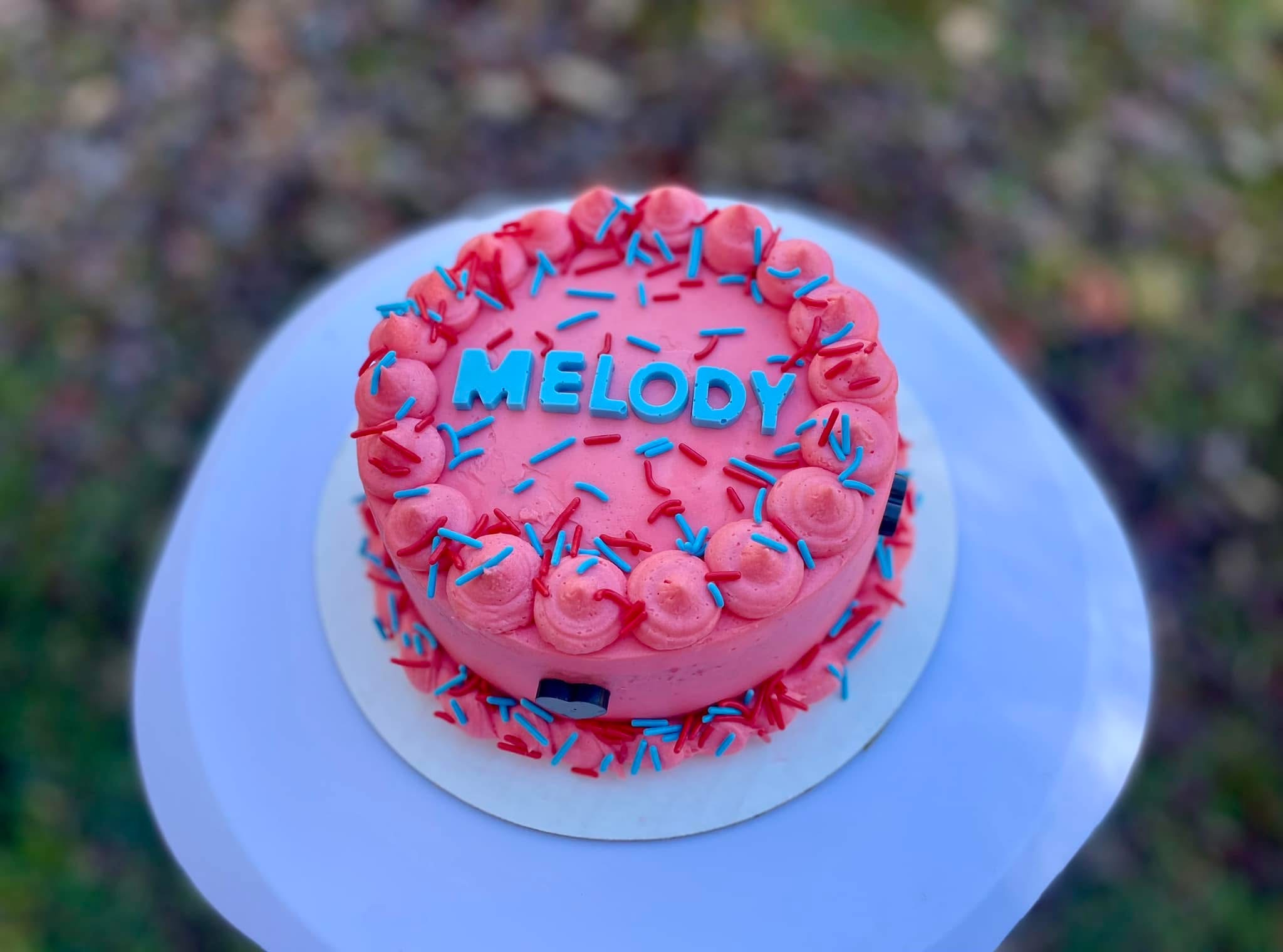 Small 1 Layer Cake