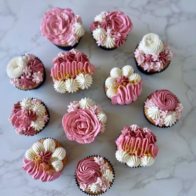 Dozen Custom Design Cupcakes