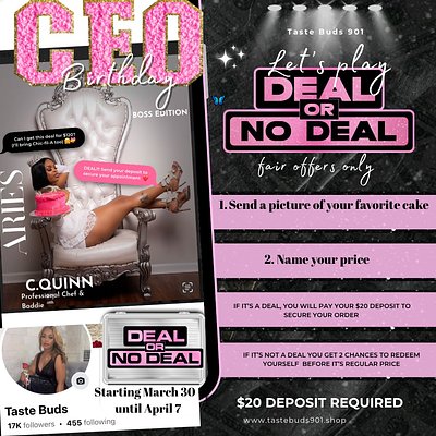 Let’s  Make A Deal!!!