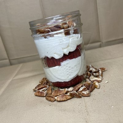 8oz Red Velvet Cake Jar 