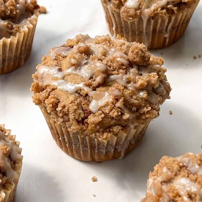 Half Dozen Gluten-Free No Refined Sugar Maple Cinnamon Muffins 