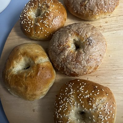 6 Sourdough Bagels 🥯