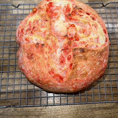 Hot flamin cheeto bread
