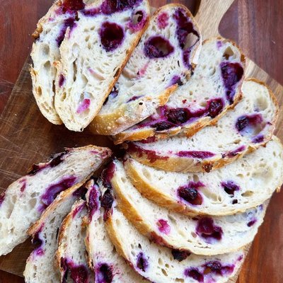 Lemon Blueberry Sourdough 