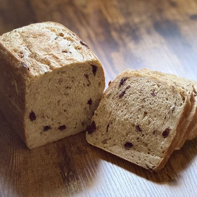 Cranberry & Wild Rice Sourdough Sandwich Loaf 