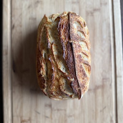 Parmesan Rosemary Sourdough Tin Loaf