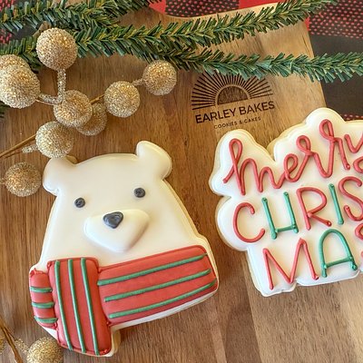 Merry Christmas Bear Set