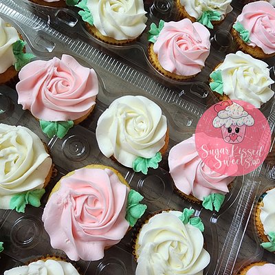 Basic Cupcake Kisses (Colored Icings and/or Sprinkles)