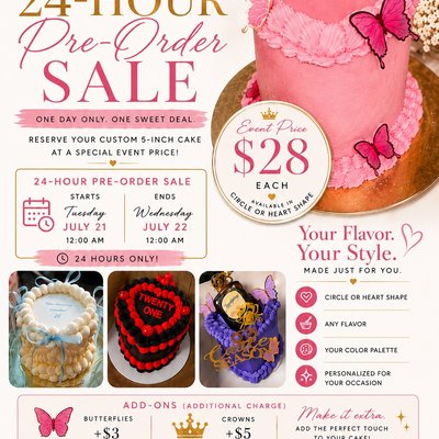 Cake sale
