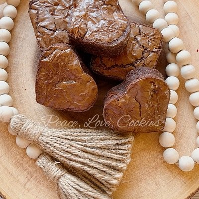 Caramel Filled Brownies 