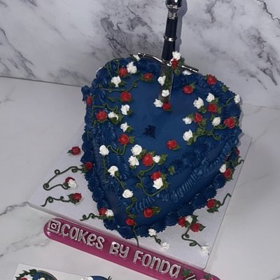 8” Heart Cake