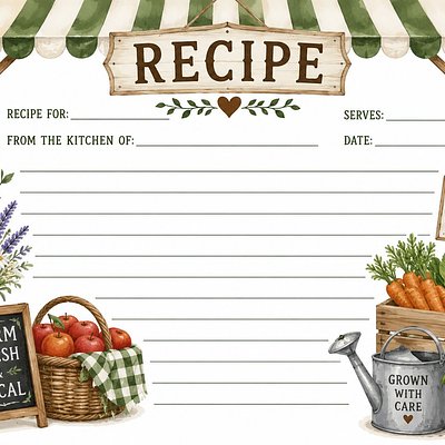 Recipe Cards #27