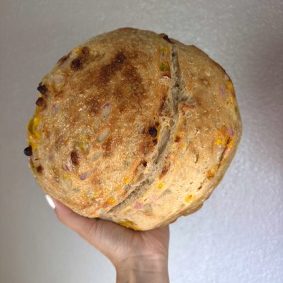 BIRTHDAY CAKE SOURDOUGH LOAF
