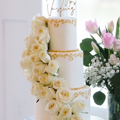 Three Tiered Custom Cake