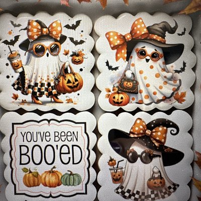 Boogee Ghost Cookies