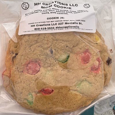 M & M Cookie 