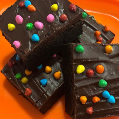 Fudgy Cosmic Brownies 