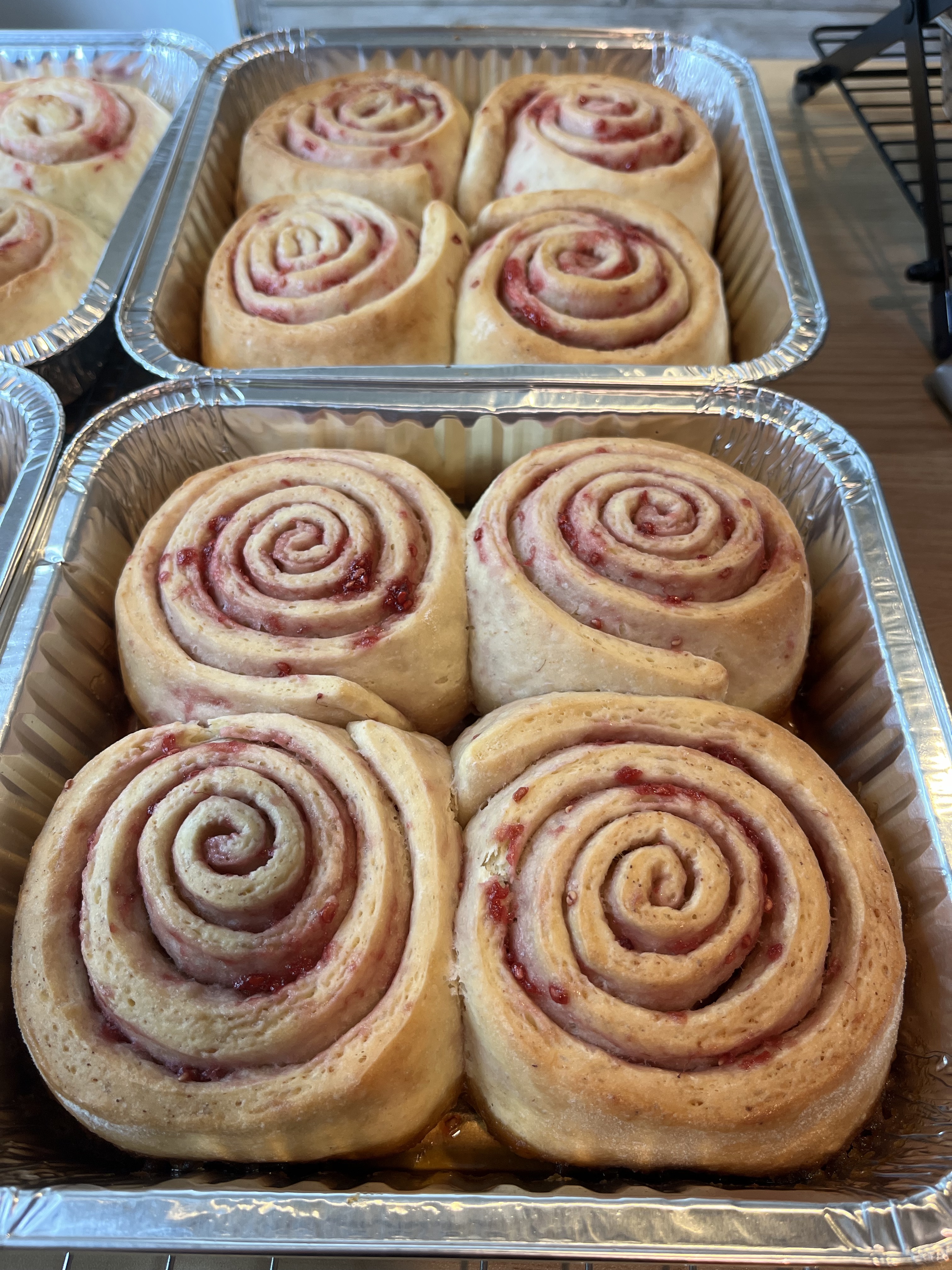 Raspberry Rolls 