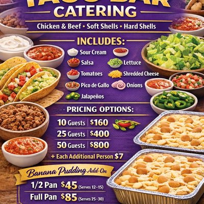 Taco Bar for 25