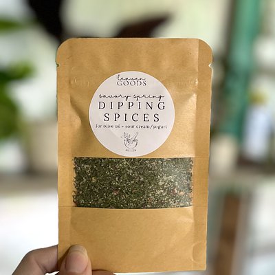 Savory Spring Herb Dipping Oil Mix
